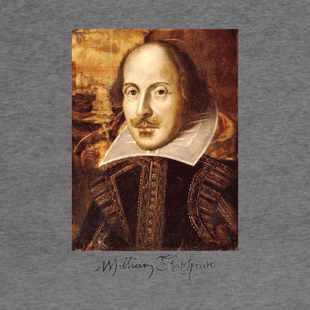 William Shakespeare - 19th Century Portrait of the Bard by Naves